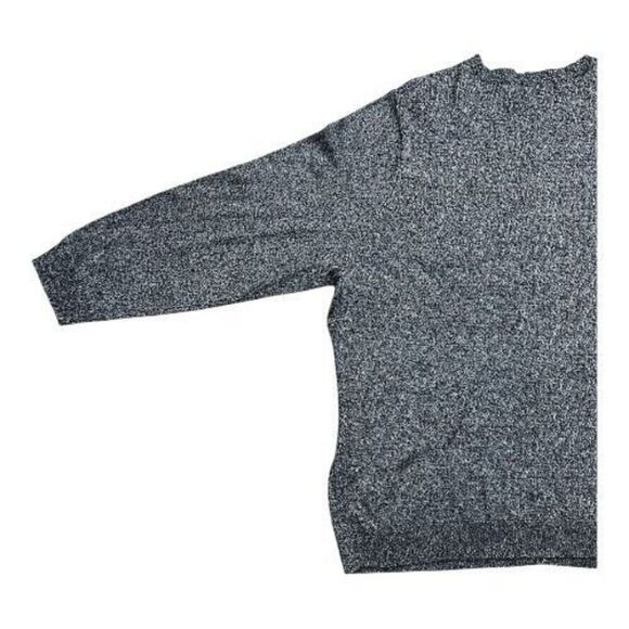 Croft & Barrow Women Cardigan Plus Size 2X Button Heather Black Silver Sparkle - Picture 6 of 12